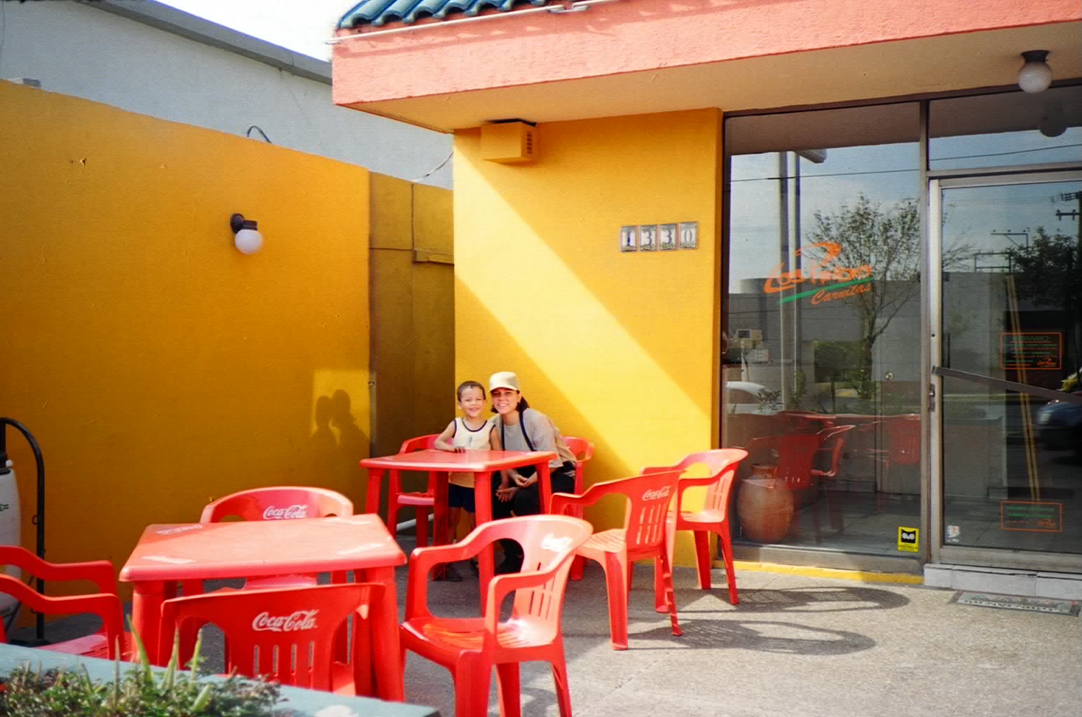 Familia en Los Prado Carnitas, Monterrey